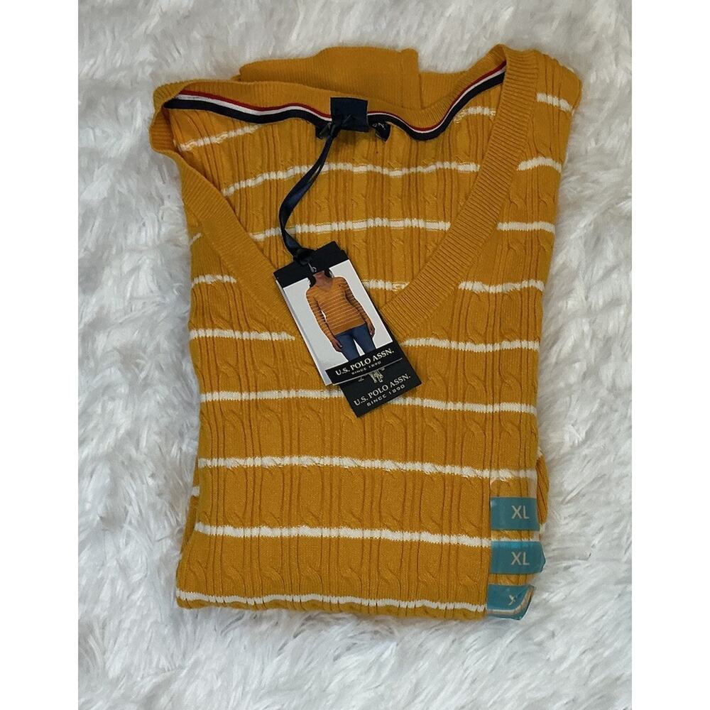 U.s Polo Assn Women’s Extra Large Pullover Long sleeve Sweater New With Tags